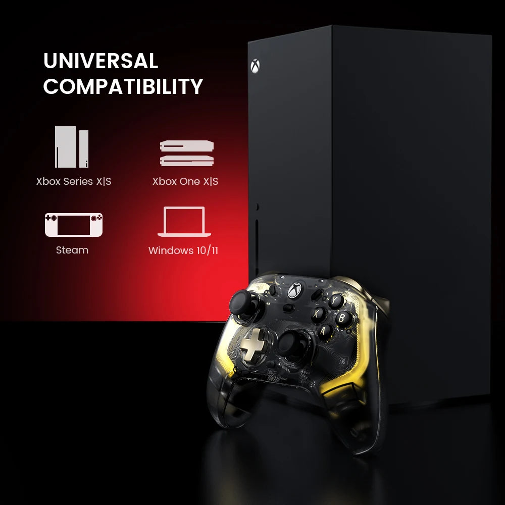 GameSir Kaleid Flux Xbox Controller Hall Effect Gamepad for Xbox Series X, Xbox Series S, Xbox One game console