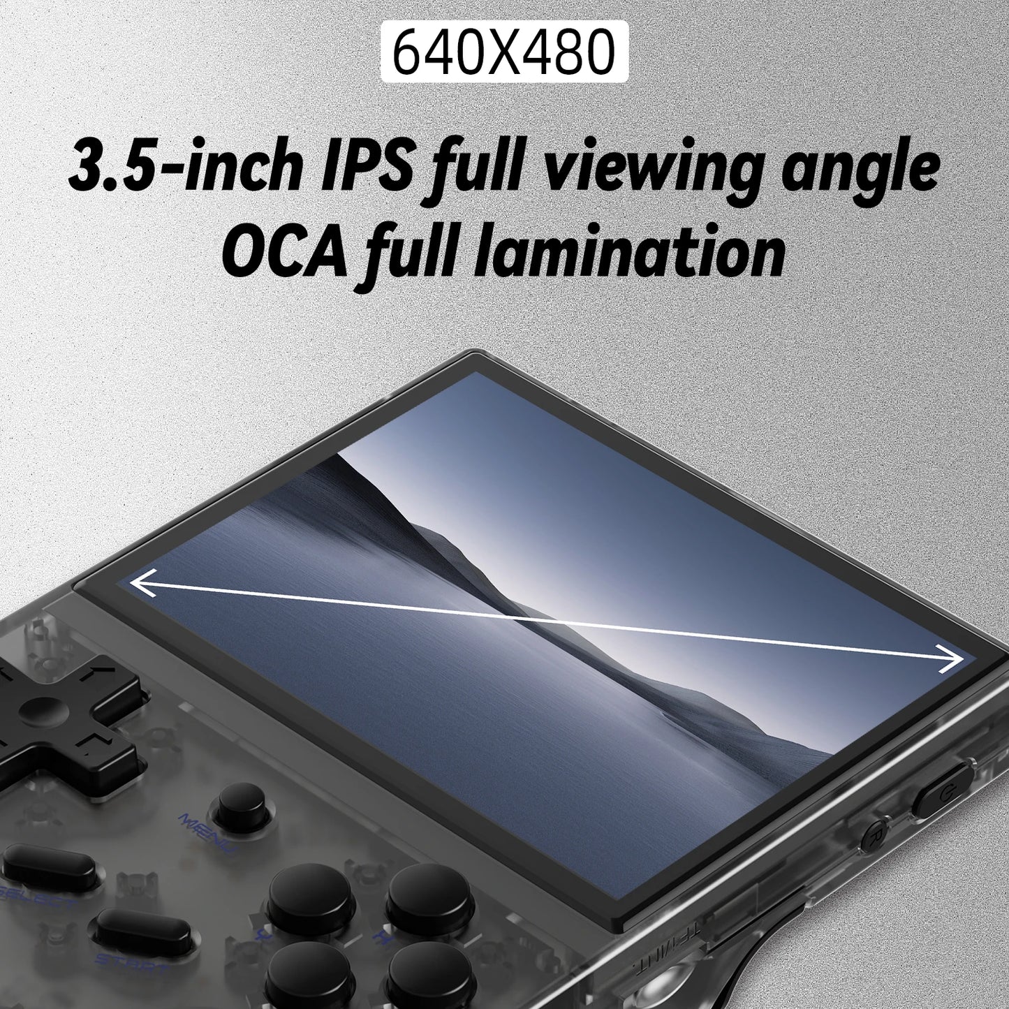 RG35XX Handheld Game Console H700 Processor 3.5'' IPS Screen Linux System Retro Portable Video Console 2024 New Model
