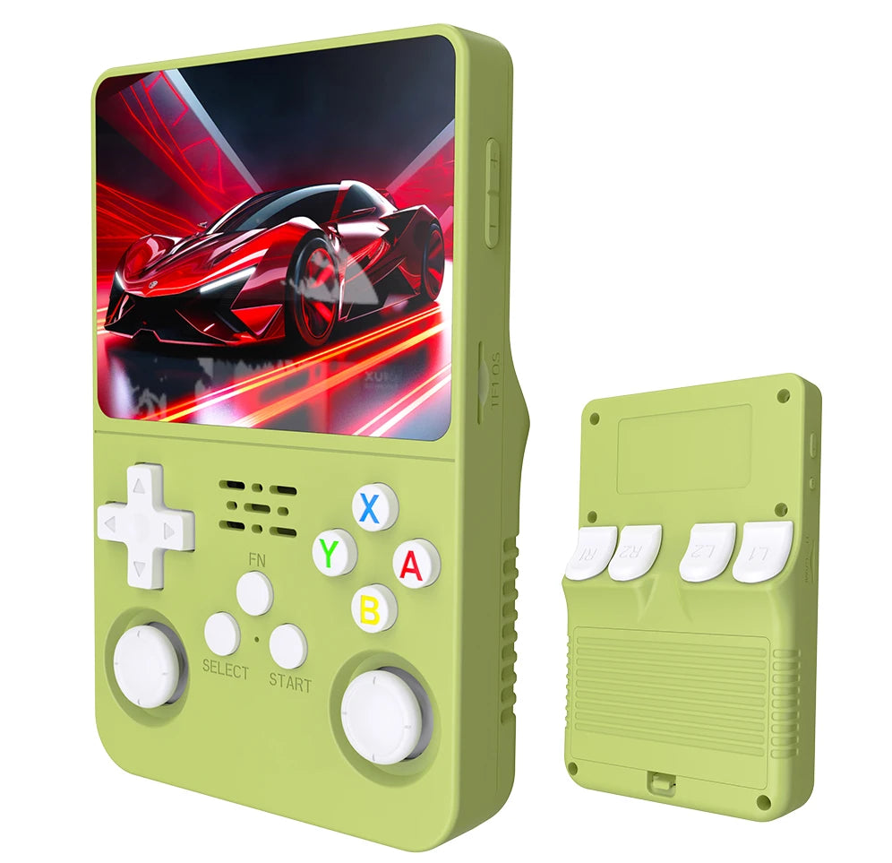 R36S Retro Handheld Video Game Console Linux System 3.5 Inch IPS Screen R35s Pro Portable Pocket Video Player 64GB Games