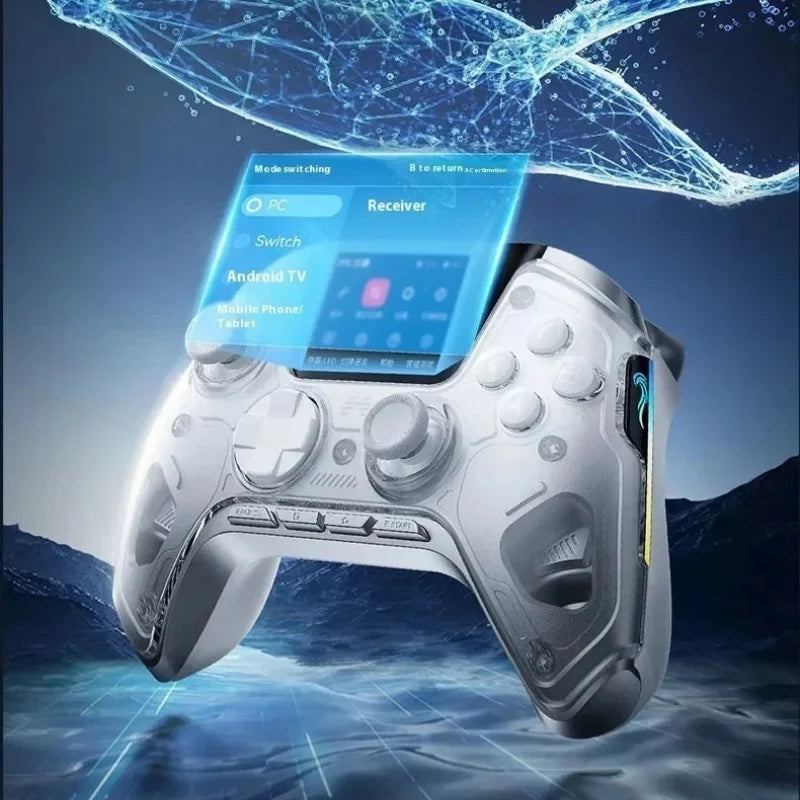 Beitong Kunpeng 50 Smart Wireless Gamepad Pc Bluetooth Joystick Controller Joystick 2 Inch Screen Steam Mobile Game controller