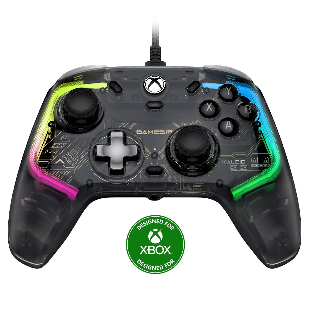 GameSir Kaleid Flux Xbox Controller Hall Effect Gamepad for Xbox Series X, Xbox Series S, Xbox One game console