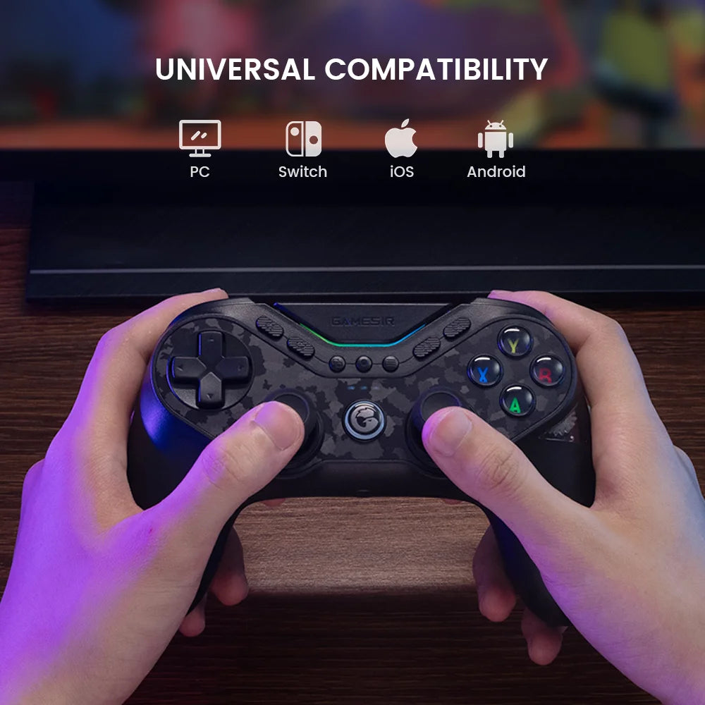 GameSir Tarantula Pro Switch controller wireless gamepad with 9 mappable buttons, 6-axis gyroscope, Hall Effect triggers and NFC