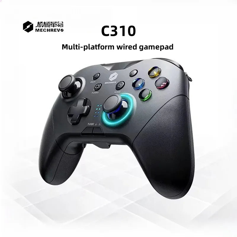 Mechrevo C310 wired Gamepads Dual Vibration Motor Similar Xbox Structure Handle Switch Computer Tv Handheld Grip Game Controller