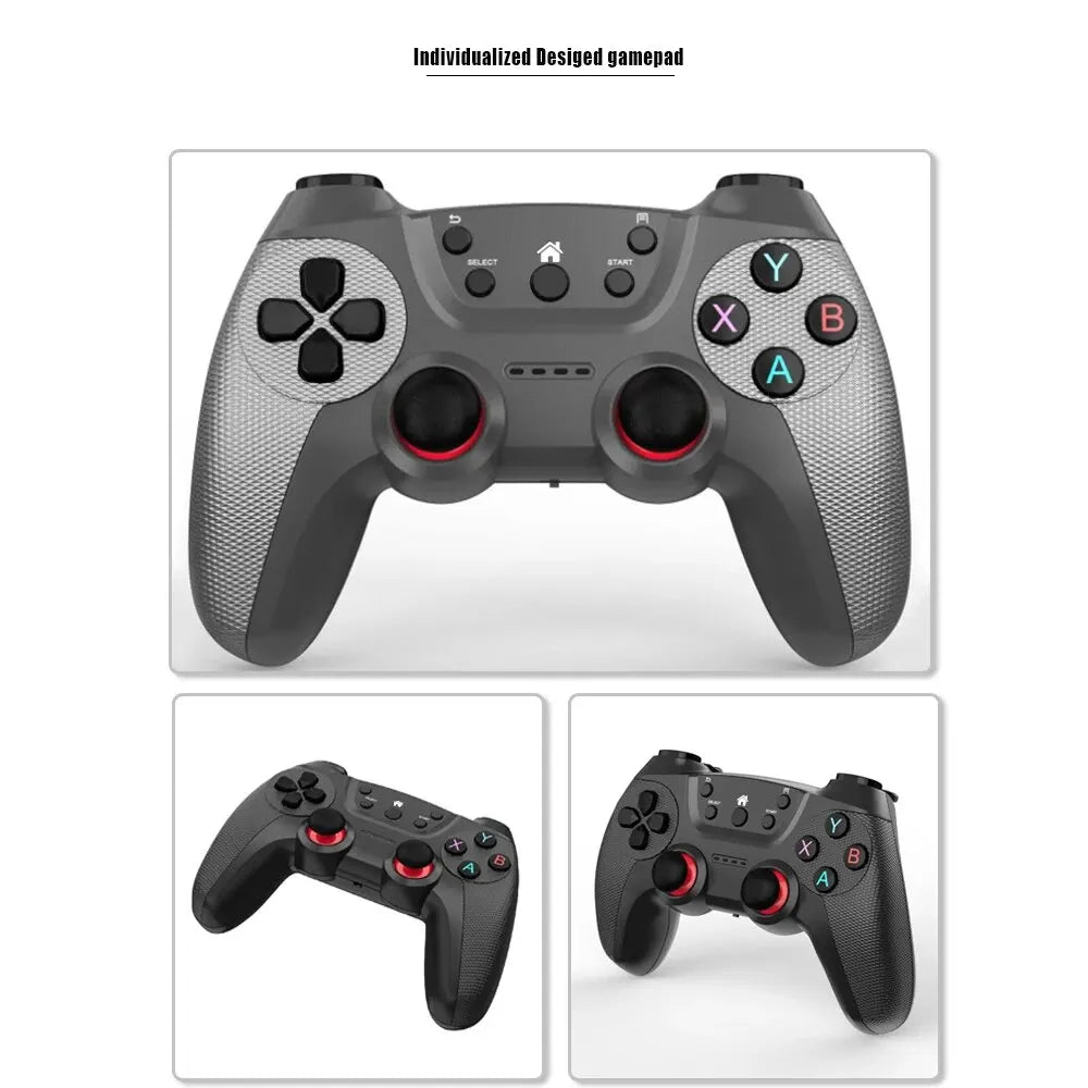 NEW Wireless Doubles Game Controller For Linux/Android Phone For Game Box Game Stick PC Smart TV Box 2.4G Gamepad Joystick