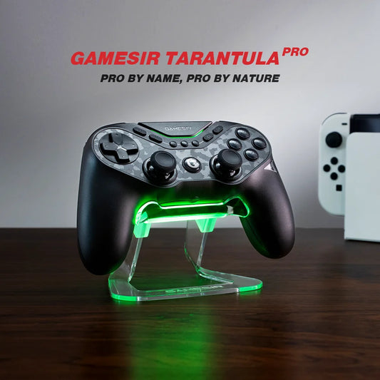 GameSir Tarantula Pro Switch controller wireless gamepad with 9 mappable buttons, 6-axis gyroscope, Hall Effect triggers and NFC